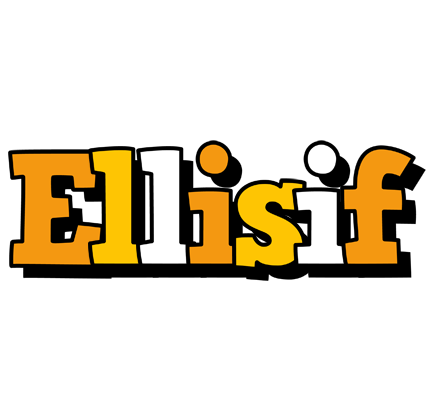 Ellisif cartoon logo