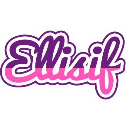 Ellisif cheerful logo