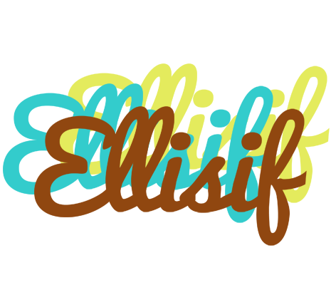 Ellisif cupcake logo