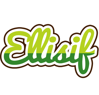 Ellisif golfing logo
