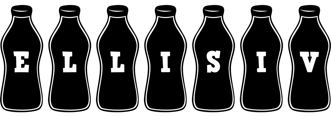 Ellisiv bottle logo