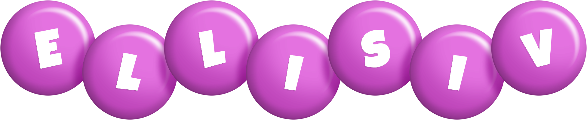 Ellisiv candy-purple logo