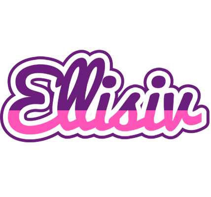 Ellisiv cheerful logo