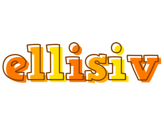 Ellisiv desert logo