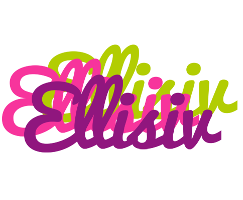 Ellisiv flowers logo
