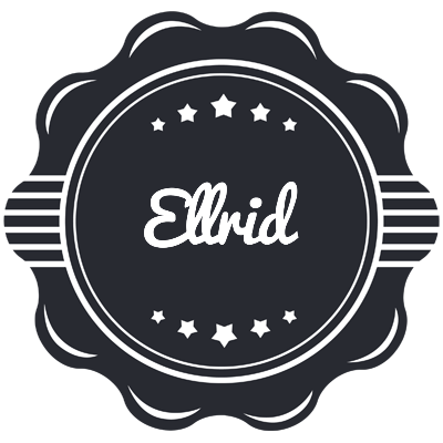 Ellrid badge logo