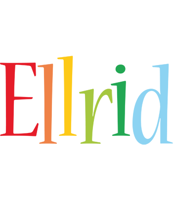 Ellrid birthday logo