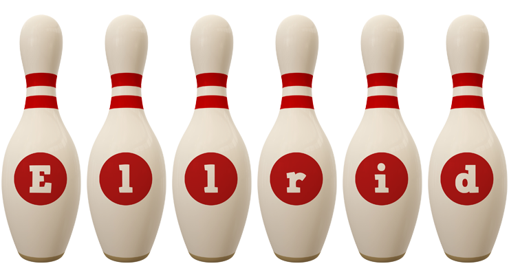 Ellrid bowling-pin logo