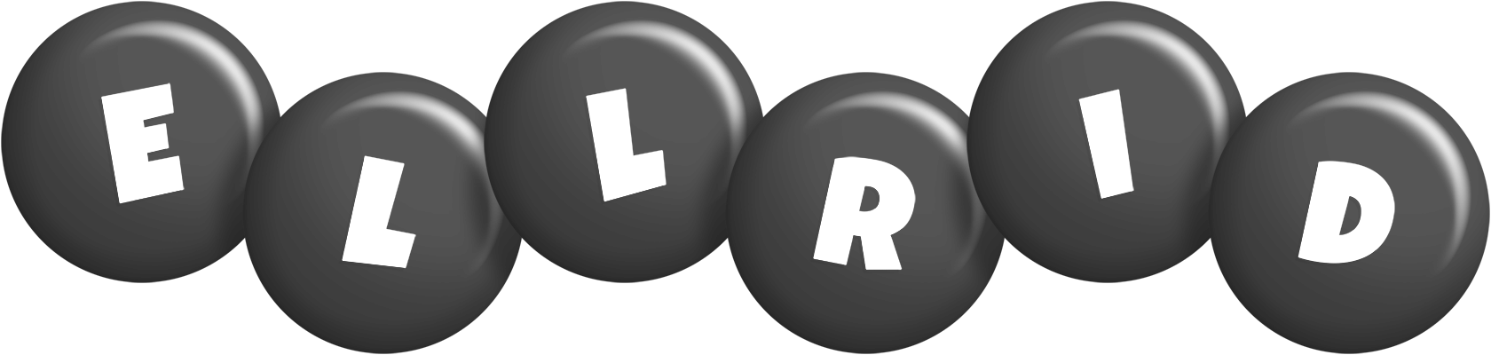 Ellrid candy-black logo