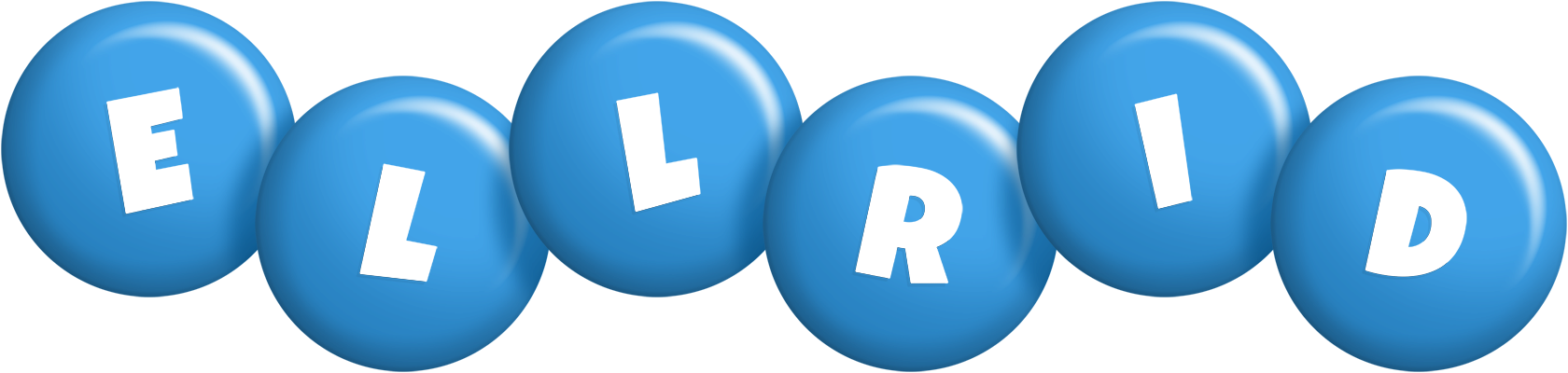 Ellrid candy-blue logo
