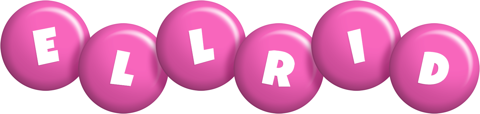 Ellrid candy-pink logo