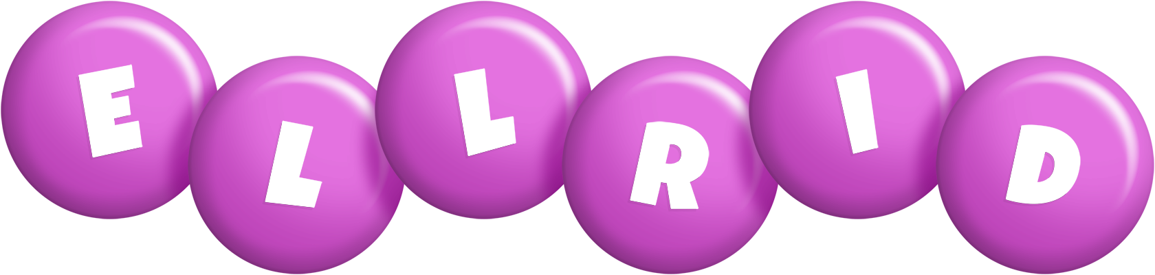 Ellrid candy-purple logo