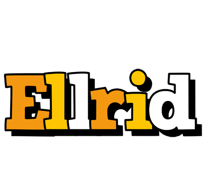 Ellrid cartoon logo