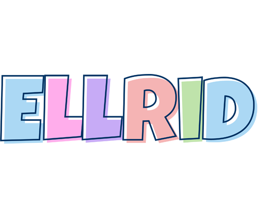Ellrid pastel logo