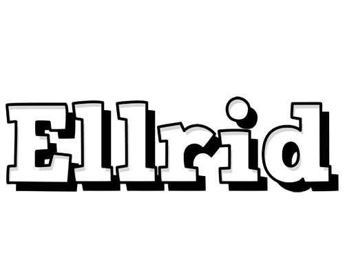 Ellrid snowing logo