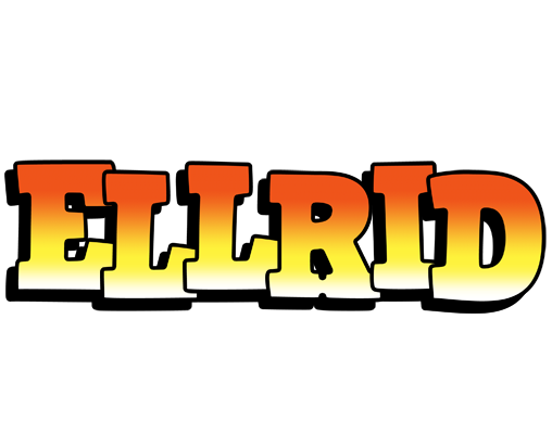 Ellrid sunset logo