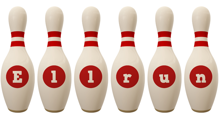 Ellrun bowling-pin logo