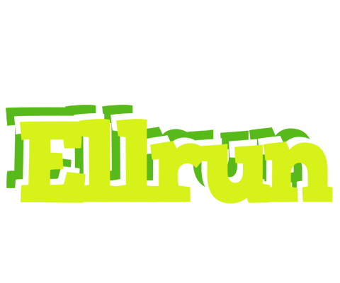 Ellrun citrus logo