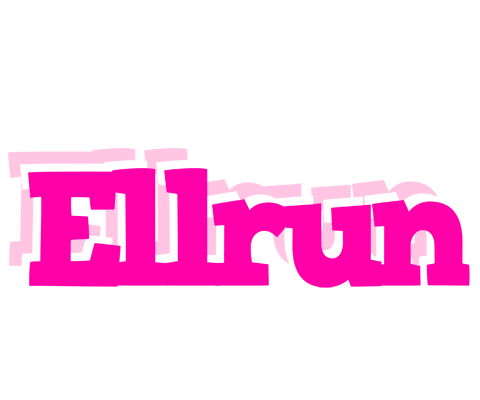 Ellrun dancing logo