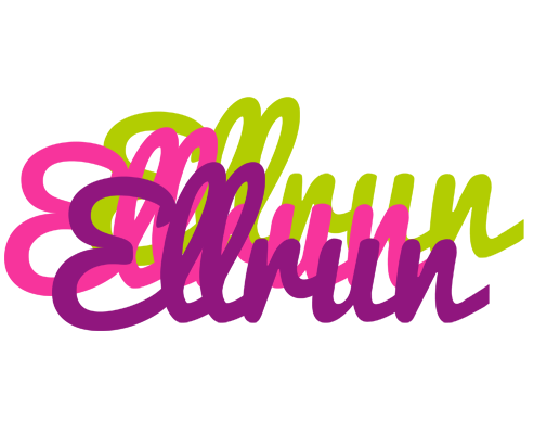 Ellrun flowers logo
