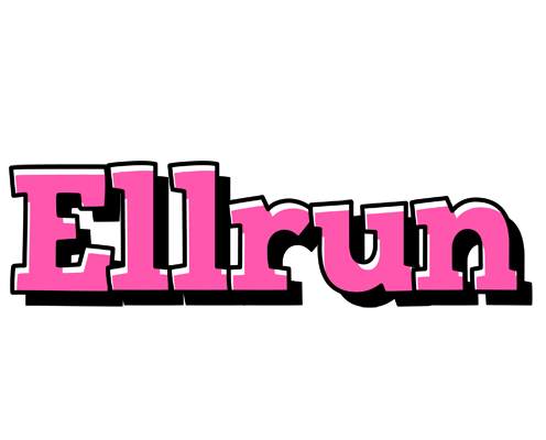 Ellrun girlish logo