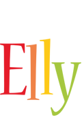 Elly birthday logo