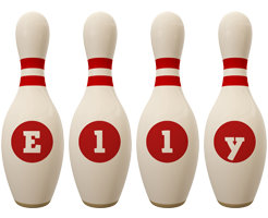 Elly bowling-pin logo
