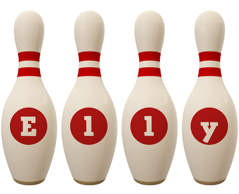 Elly bowling-pin logo