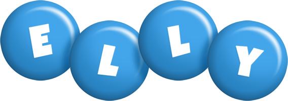 Elly candy-blue logo