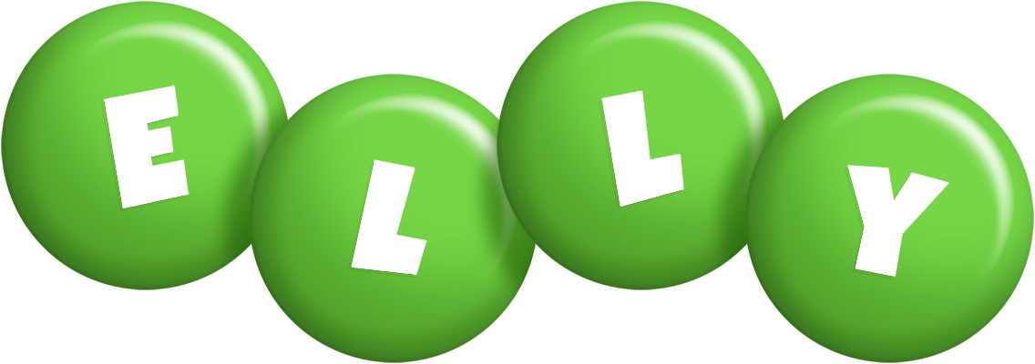 Elly candy-green logo