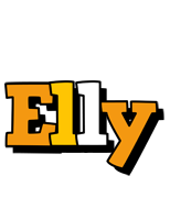 Elly cartoon logo