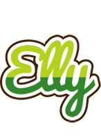 Elly golfing logo