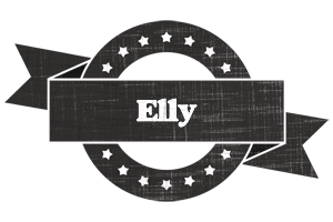 Elly grunge logo