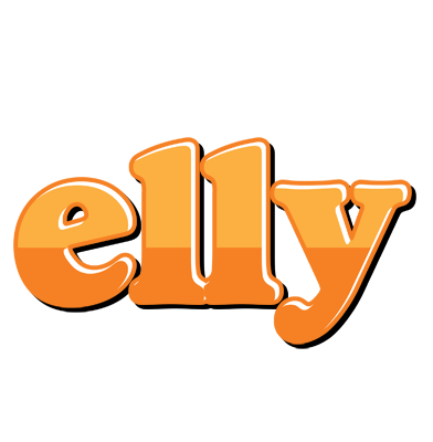 Elly orange logo