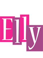 Elly whine logo