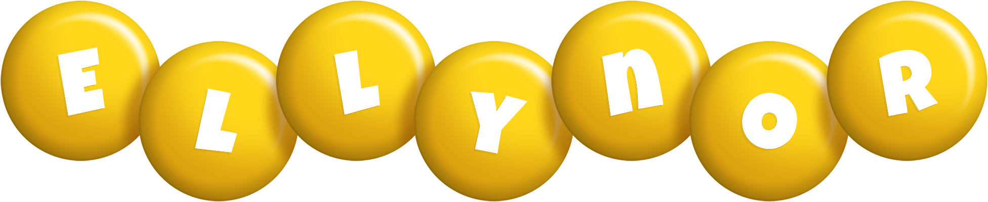 Ellynor candy-yellow logo