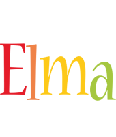 Elma birthday logo