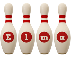 Elma bowling-pin logo