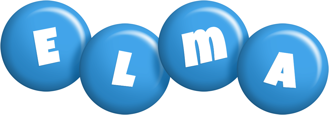 Elma candy-blue logo