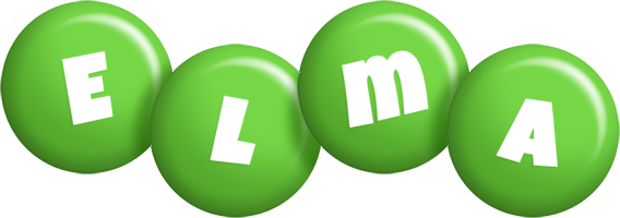 Elma candy-green logo