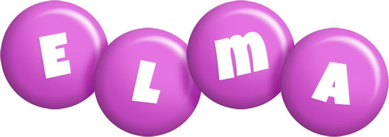 Elma candy-purple logo