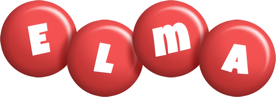 Elma candy-red logo