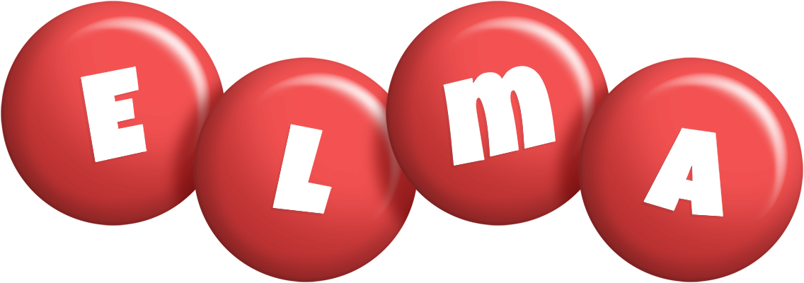 Elma candy-red logo