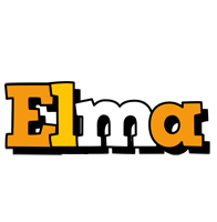Elma cartoon logo