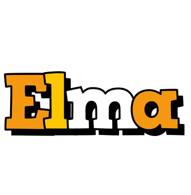 Elma cartoon logo