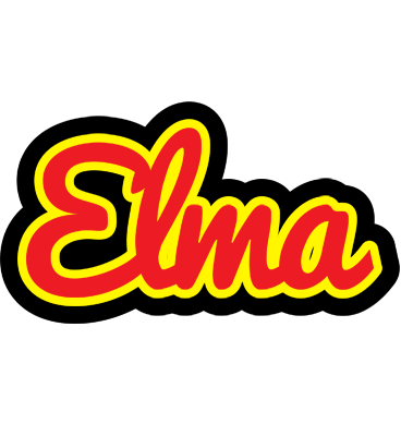 Elma fireman logo
