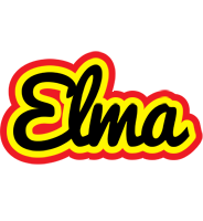 Elma flaming logo