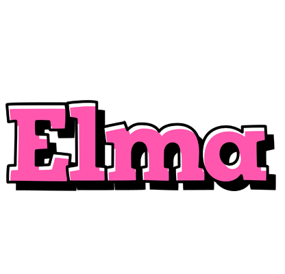 Elma girlish logo