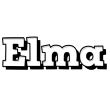 Elma snowing logo