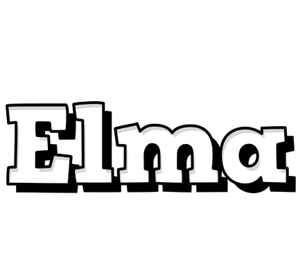 Elma snowing logo
